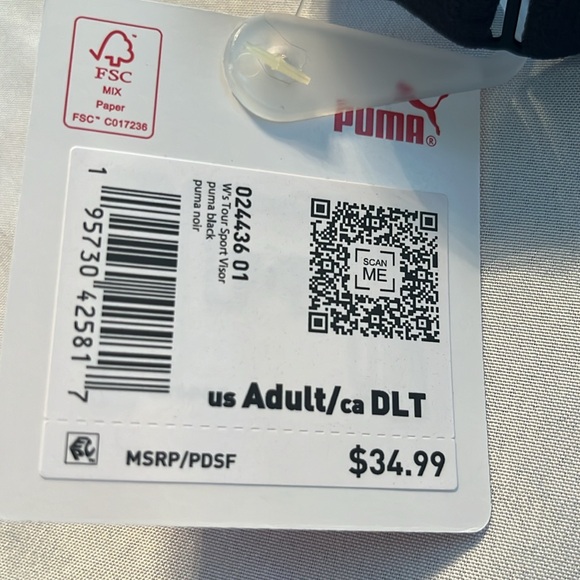 NWT Puma Visor - Picture 3 of 5